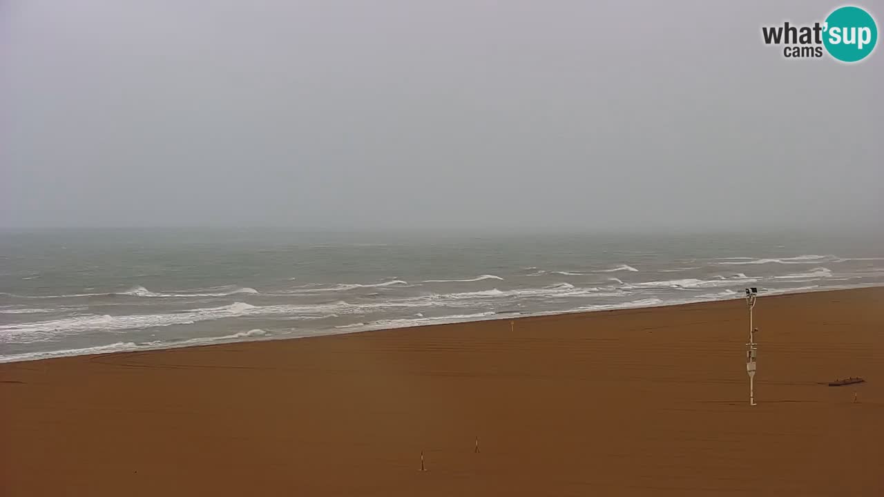 Webcam en vivo playa Bibione – vista desde Ashanti ApartHotel