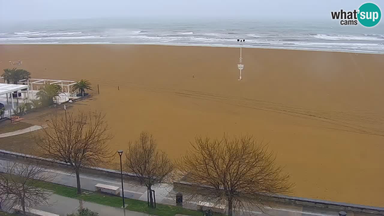 Spletna kamera Bibione plaža – pogled iz Ashanti ApartHotela