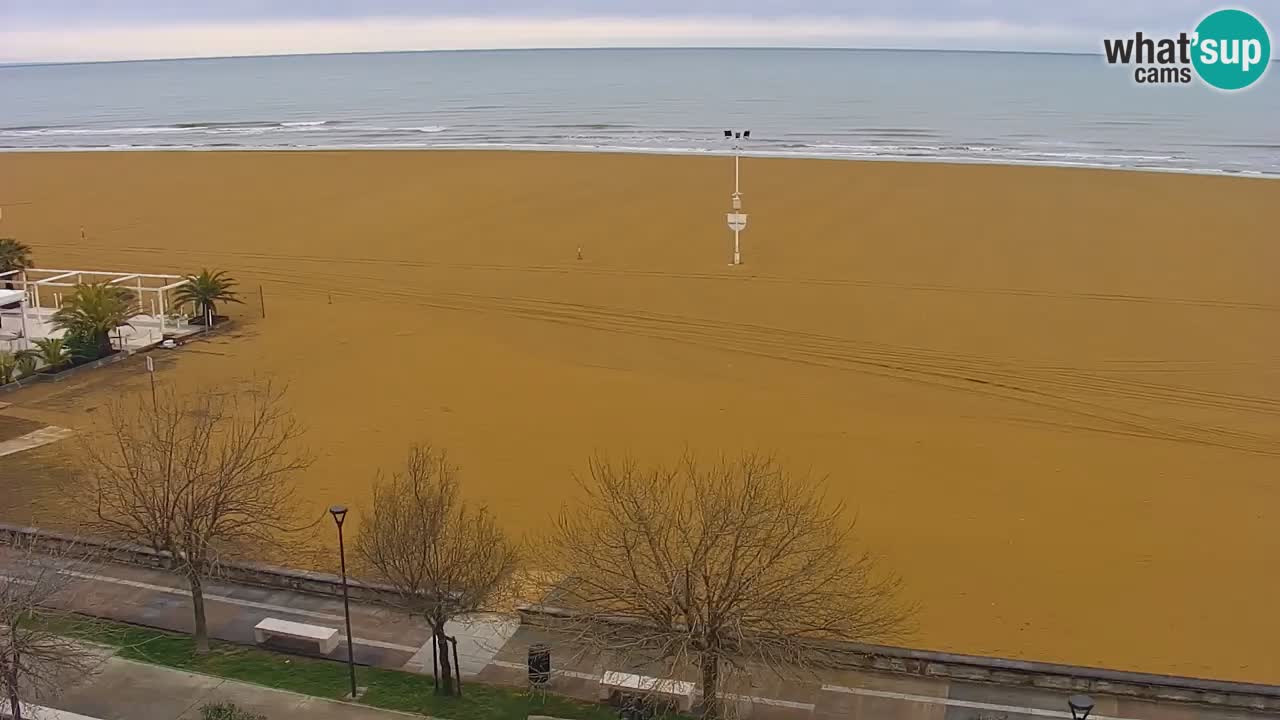 Web kamera Bibione plaža – pogled sa Ashanti ApartHotela