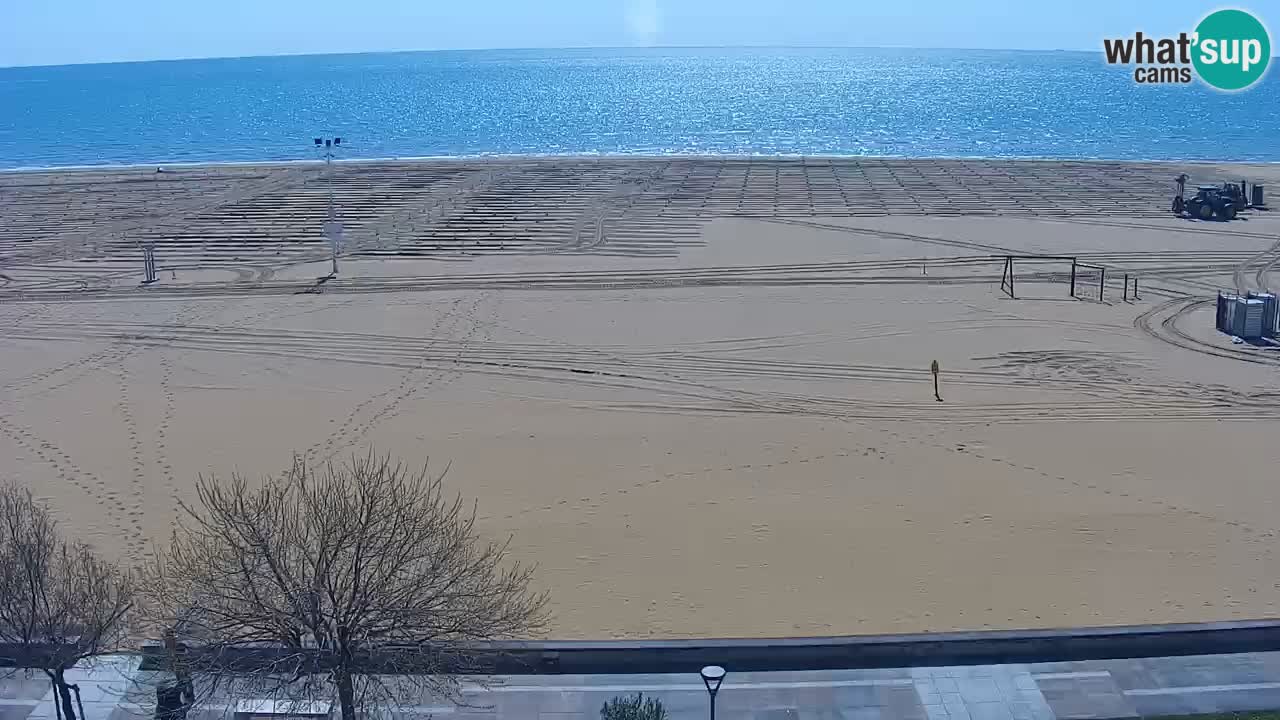 Webcam en vivo playa Bibione – vista desde Ashanti ApartHotel