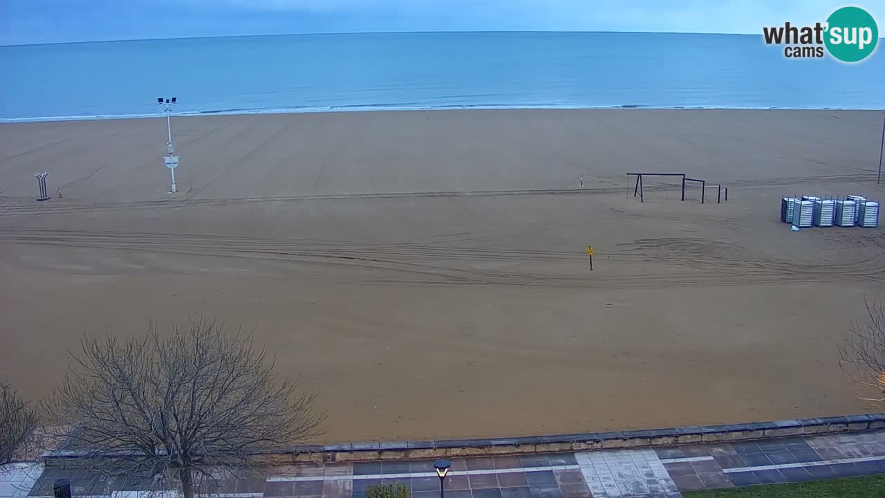 Webcam en vivo playa Bibione – vista desde Ashanti ApartHotel