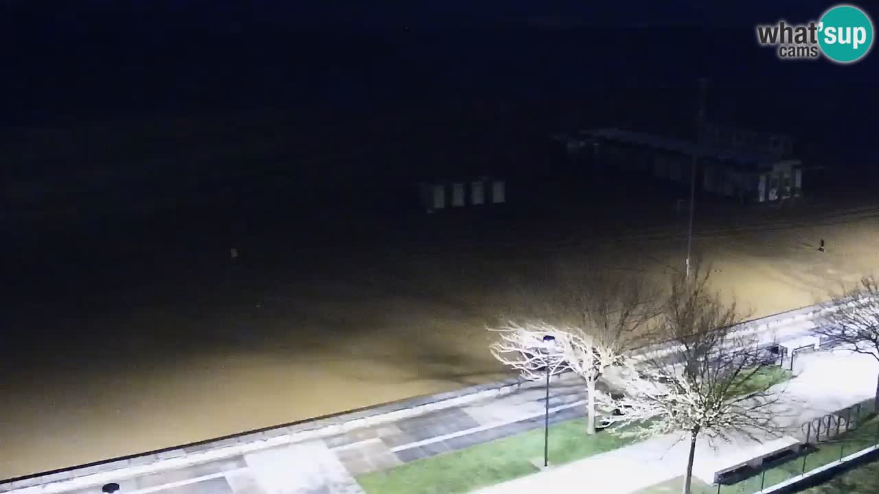 Webcam en direct plage de Bibione – vue depuis Ashanti ApartHotel