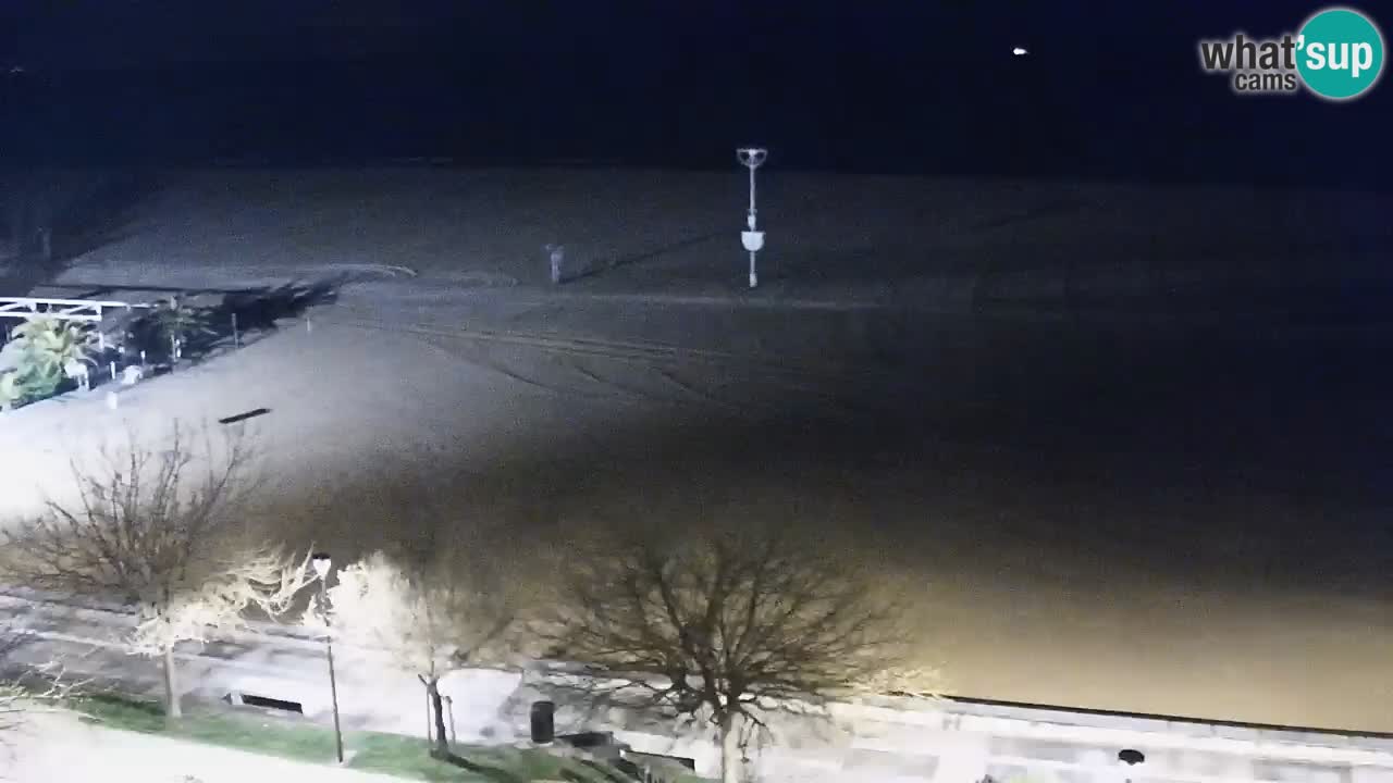 Webcam en direct plage de Bibione – vue depuis Ashanti ApartHotel