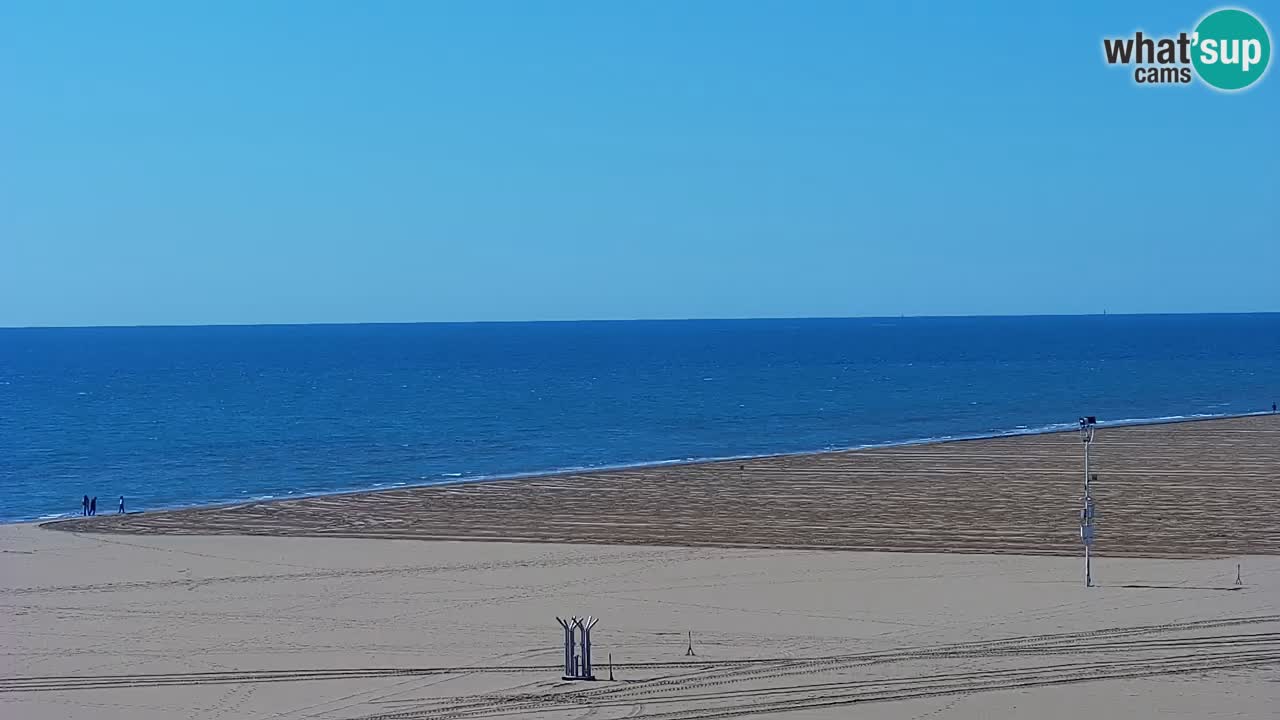 Webcam en vivo playa Bibione – vista desde Ashanti ApartHotel