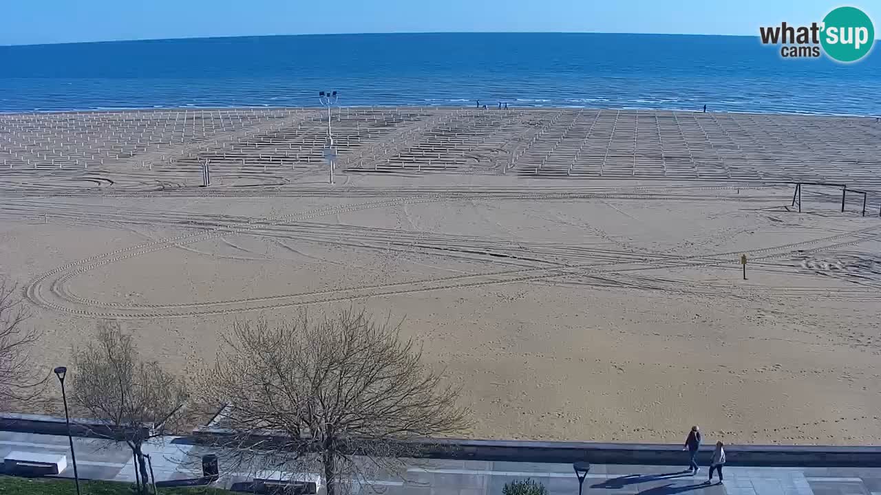 Webcam en direct plage de Bibione – vue depuis Ashanti ApartHotel