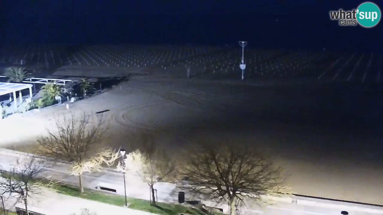 Webcam en direct plage de Bibione – vue depuis Ashanti ApartHotel