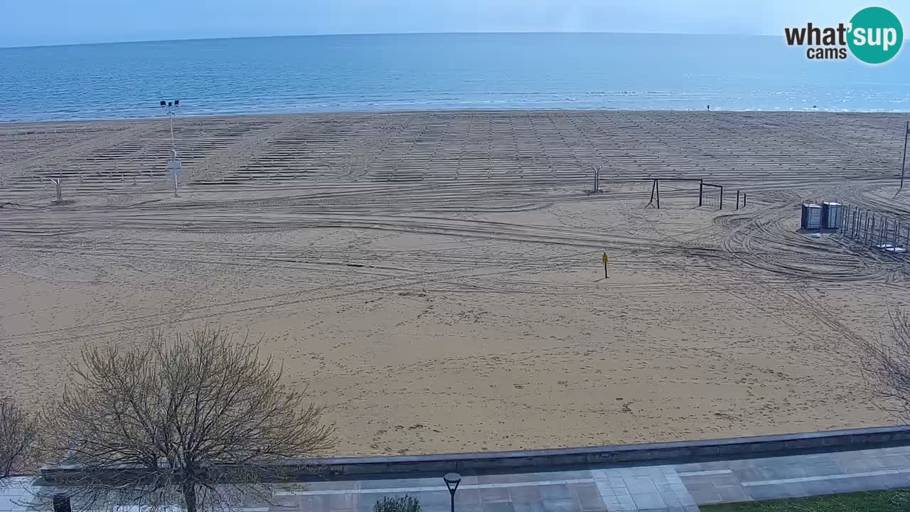 Webcam en direct plage de Bibione – vue depuis Ashanti ApartHotel