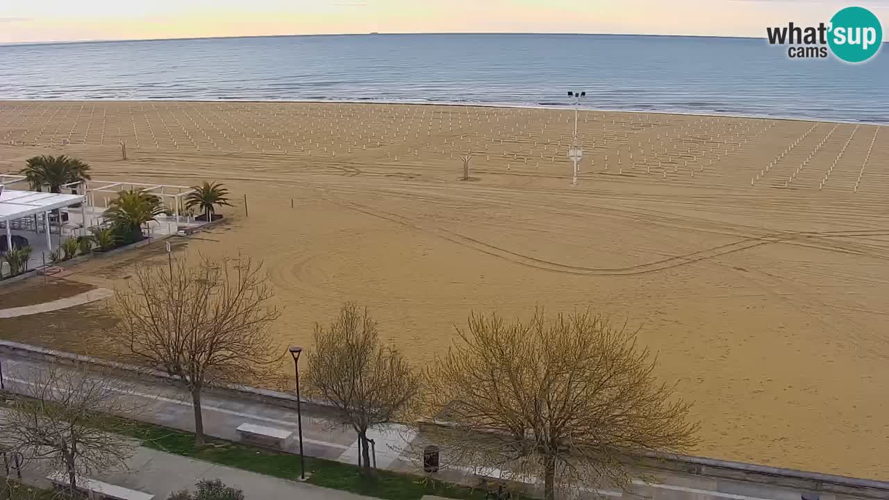 Web kamera Bibione plaža – pogled sa Ashanti ApartHotela