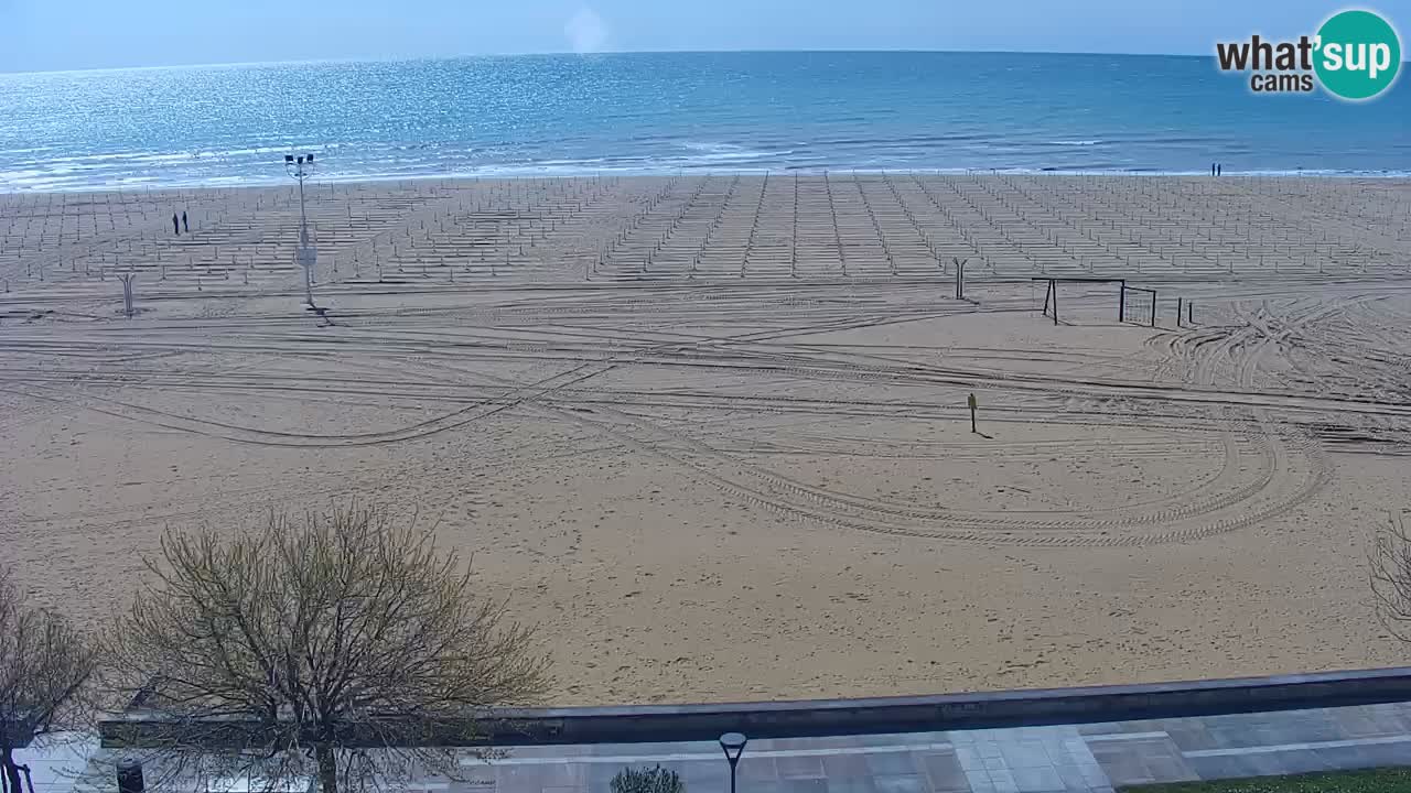 Webcam en vivo playa Bibione – vista desde Ashanti ApartHotel