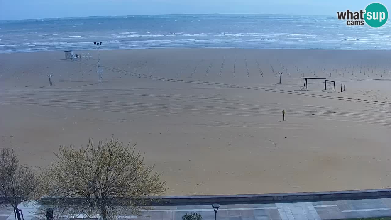Webcam en direct plage de Bibione – vue depuis Ashanti ApartHotel