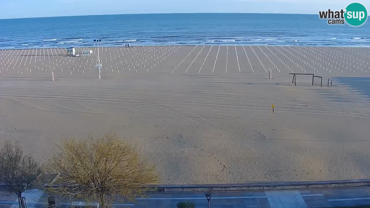 Webcam en vivo playa Bibione – vista desde Ashanti ApartHotel