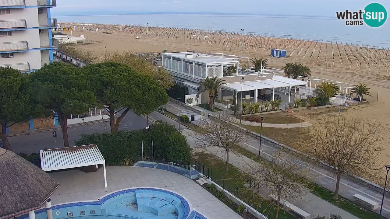 Live Webcam Bibione spiaggia – vista dall’Ashanti ApartHotel
