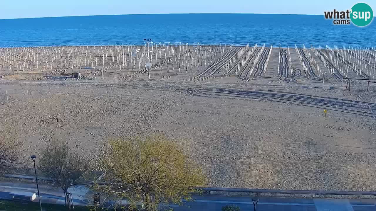 Webcam en vivo playa Bibione – vista desde Ashanti ApartHotel