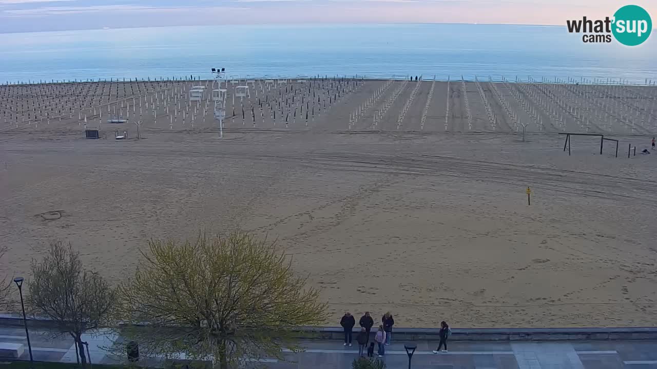 Webcam en vivo playa Bibione – vista desde Ashanti ApartHotel