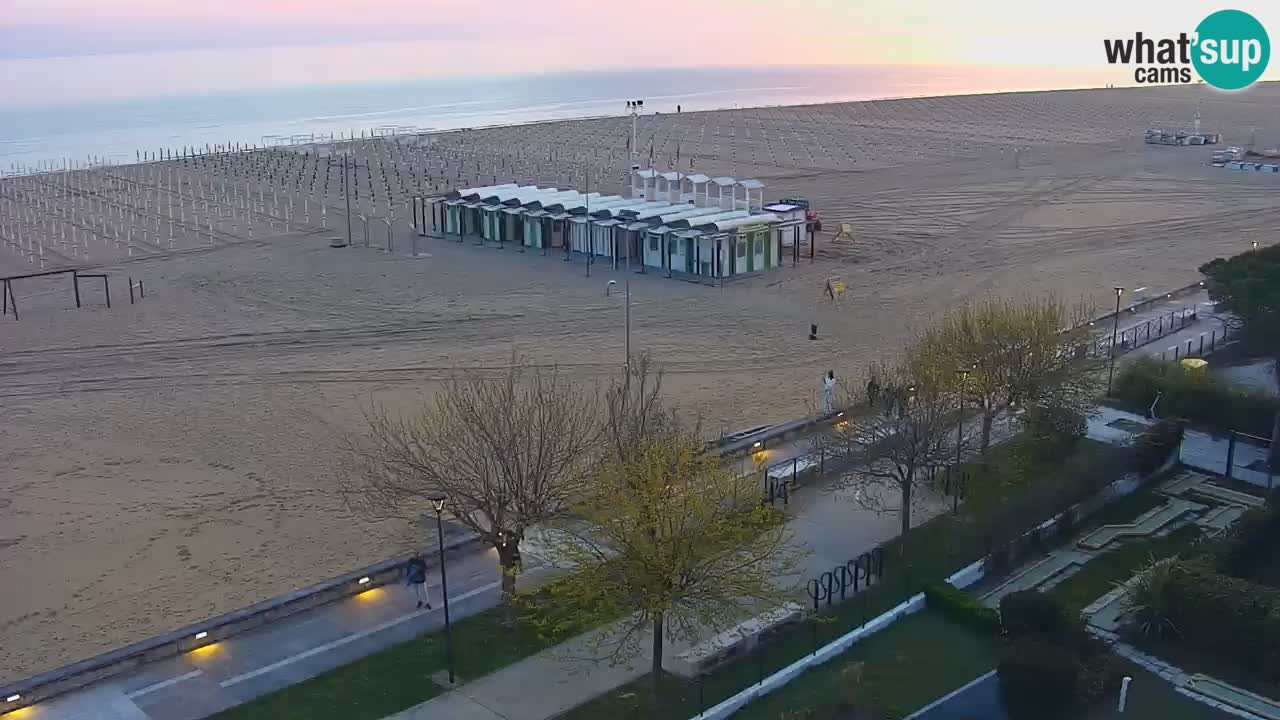 Webcam en vivo playa Bibione – vista desde Ashanti ApartHotel