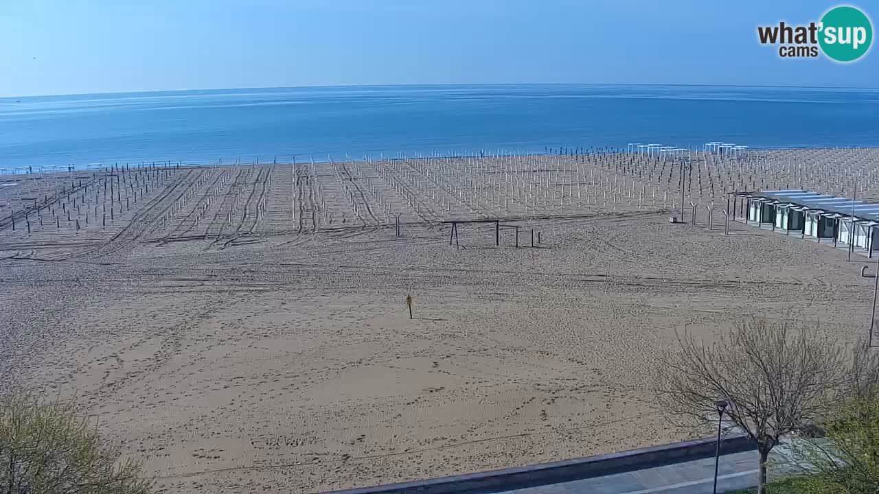 Web kamera Bibione plaža – pogled sa Ashanti ApartHotela