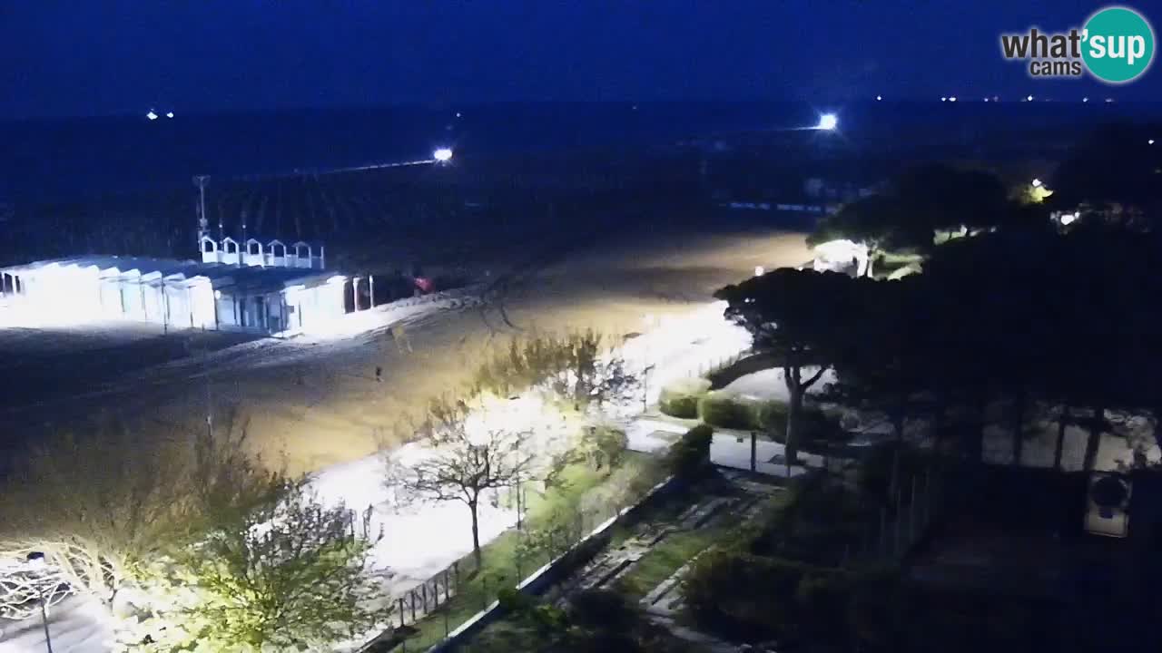 Live Webcam Bibione beach – view from Ashanti ApartHotel