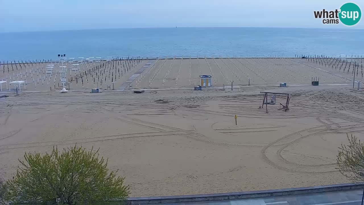 Webcam en vivo playa Bibione – vista desde Ashanti ApartHotel