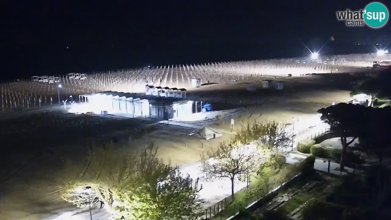 Webcam en vivo playa Bibione – vista desde Ashanti ApartHotel