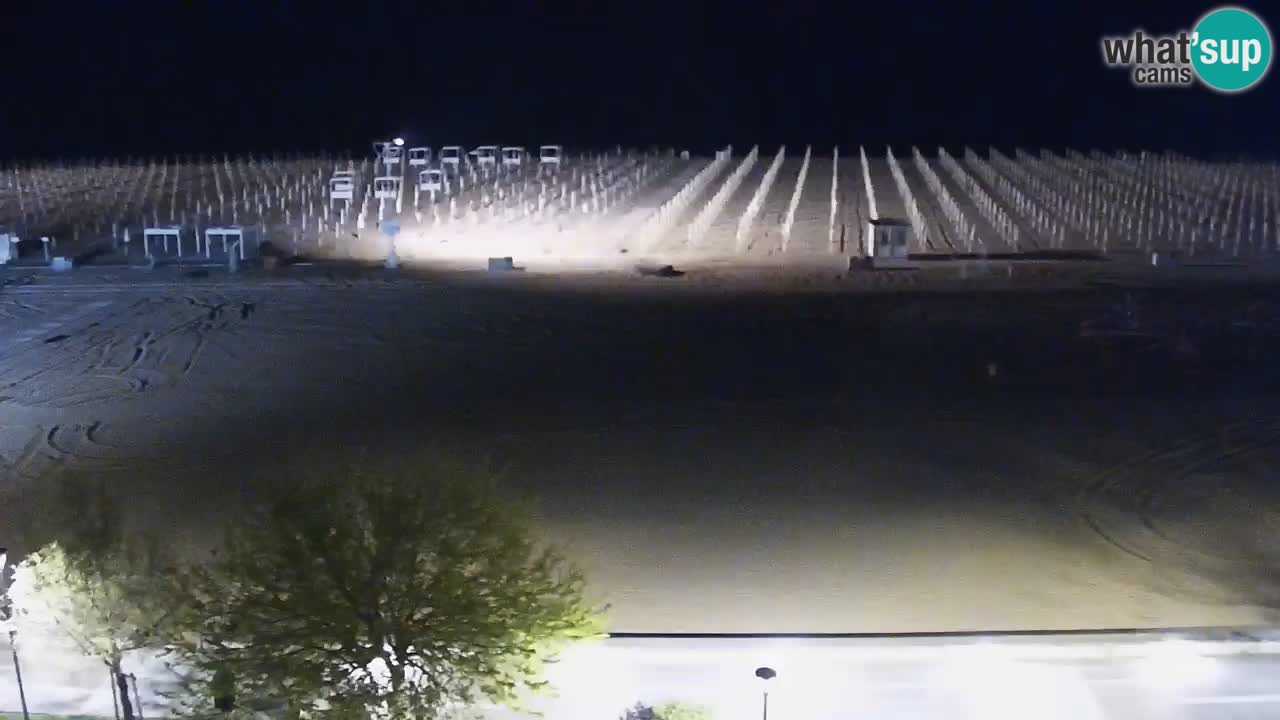 Webcam en vivo playa Bibione – vista desde Ashanti ApartHotel