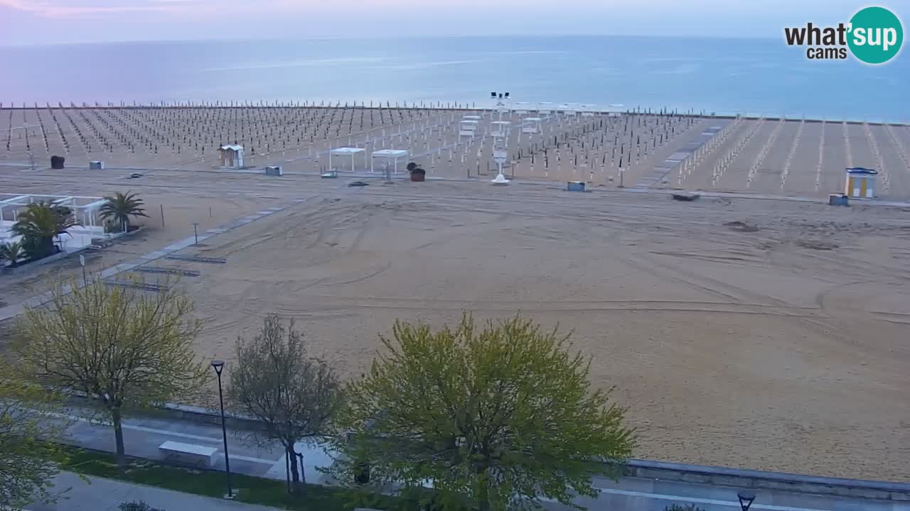 Web kamera Bibione plaža – pogled sa Ashanti ApartHotela