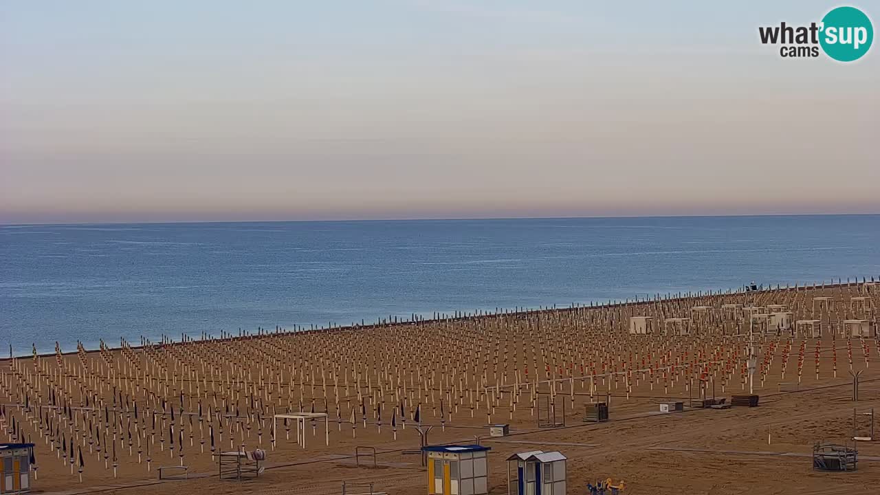 Webcam en vivo playa Bibione – vista desde Ashanti ApartHotel