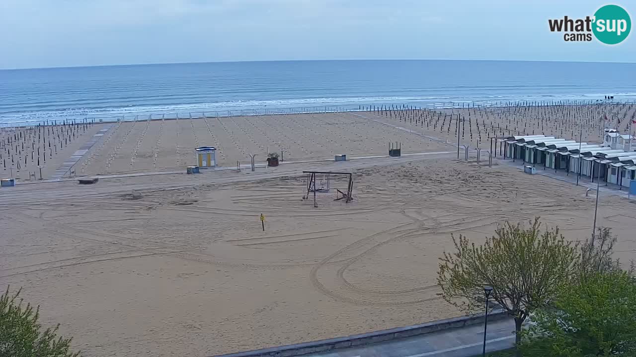 Webcam en vivo playa Bibione – vista desde Ashanti ApartHotel