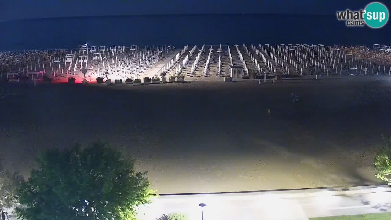 Web kamera Bibione plaža – pogled sa Ashanti ApartHotela