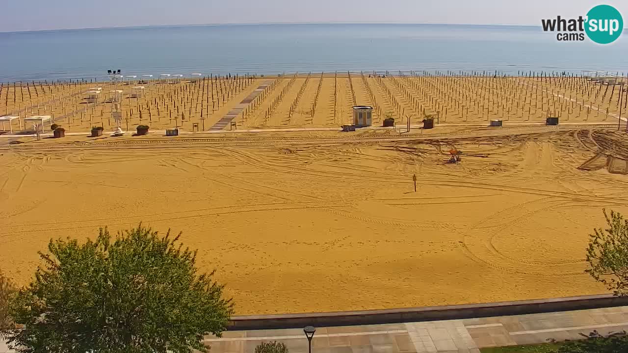 Web kamera Bibione plaža – pogled sa Ashanti ApartHotela