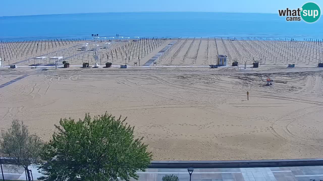 Web kamera Bibione plaža – pogled sa Ashanti ApartHotela