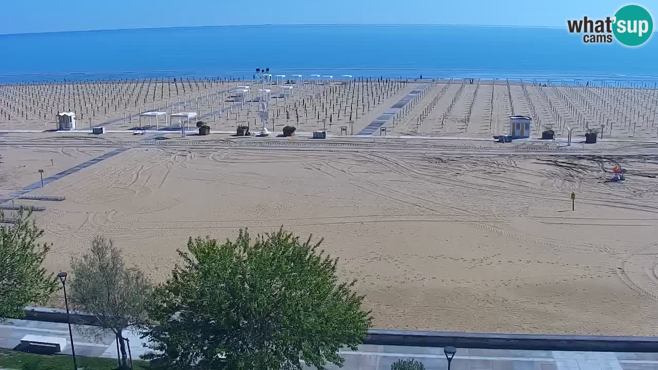 Web kamera Bibione plaža – pogled sa Ashanti ApartHotela