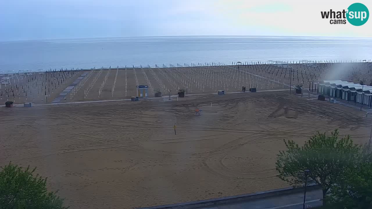 Web kamera Bibione plaža – pogled sa Ashanti ApartHotela