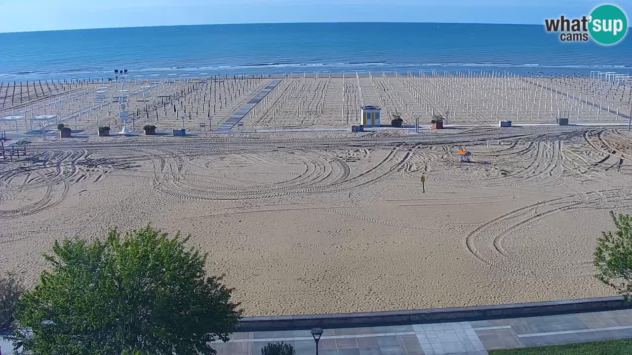 Web kamera Bibione plaža – pogled sa Ashanti ApartHotela