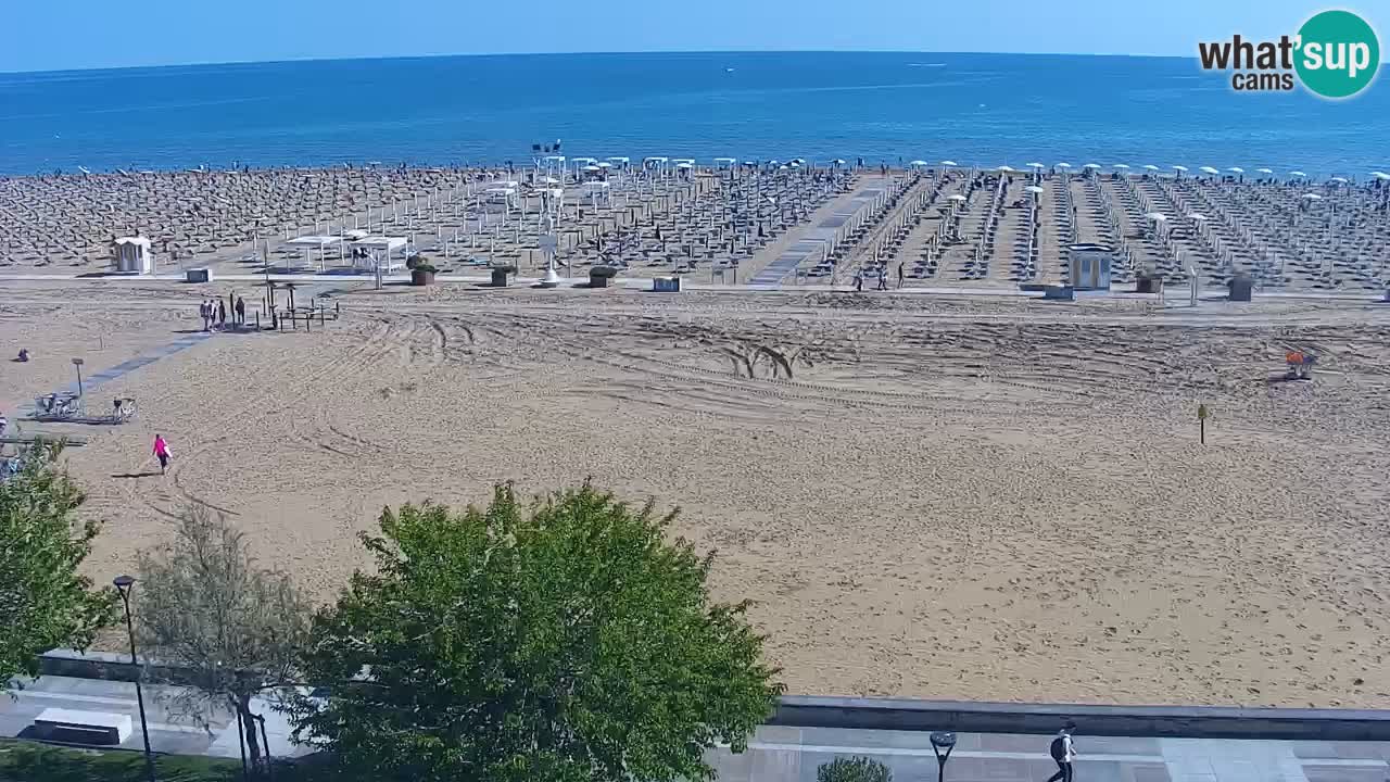 Web kamera Bibione plaža – pogled sa Ashanti ApartHotela