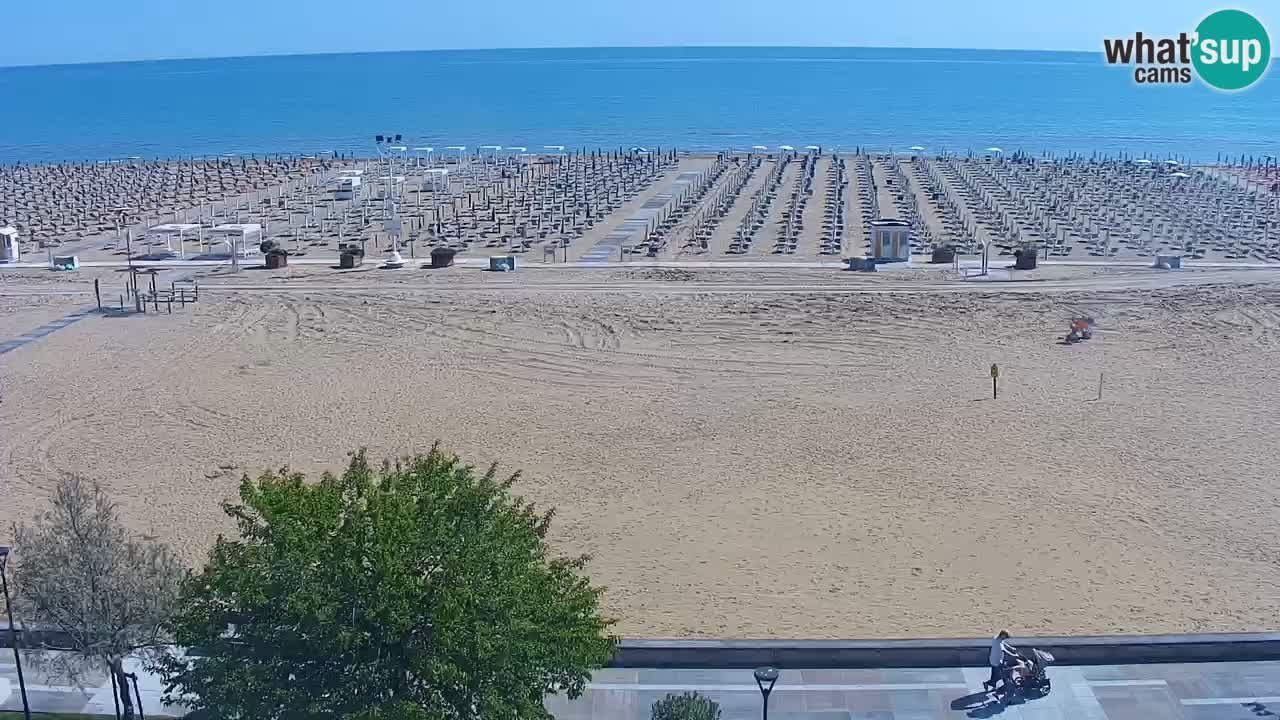 Webcam en direct plage de Bibione – vue depuis Ashanti ApartHotel