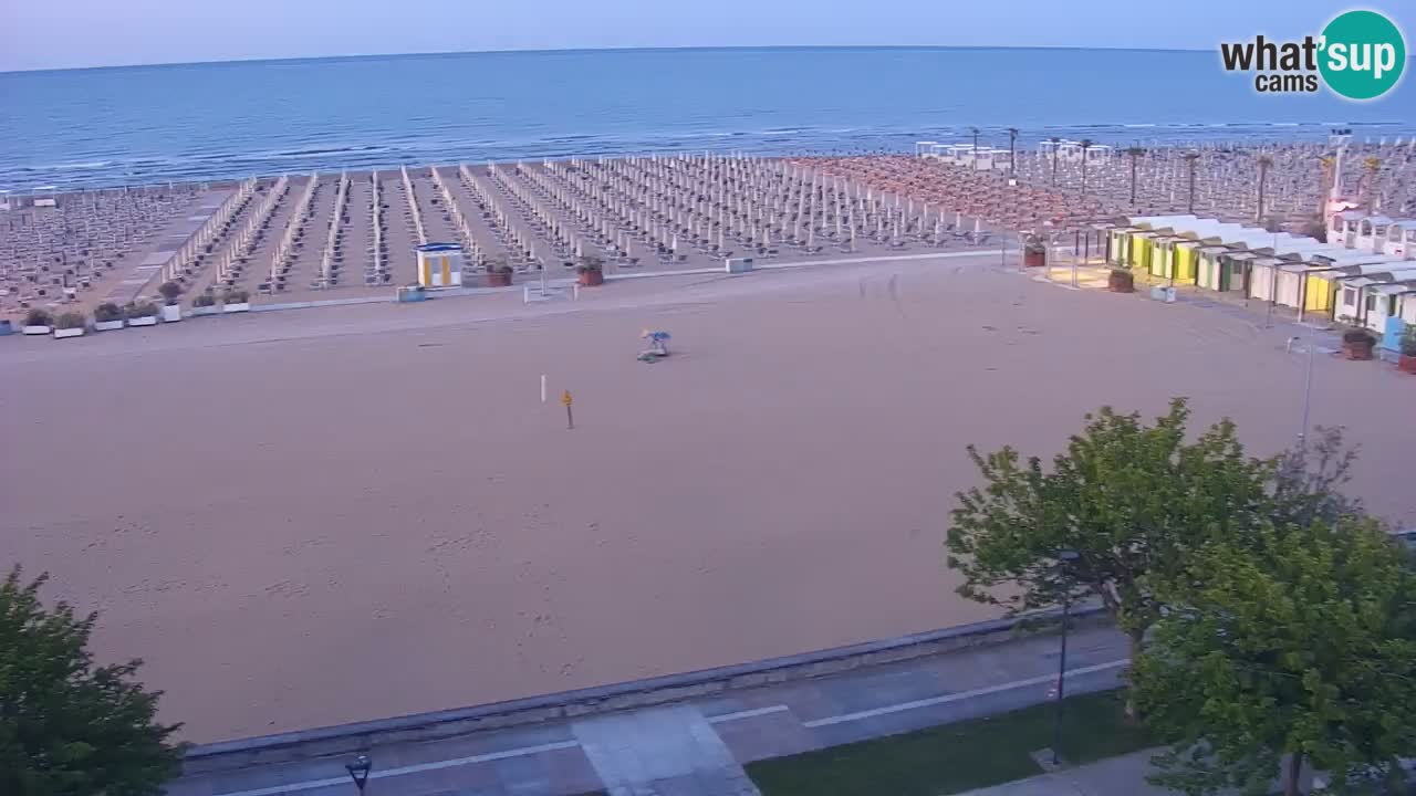 Webcam en vivo playa Bibione – vista desde Ashanti ApartHotel