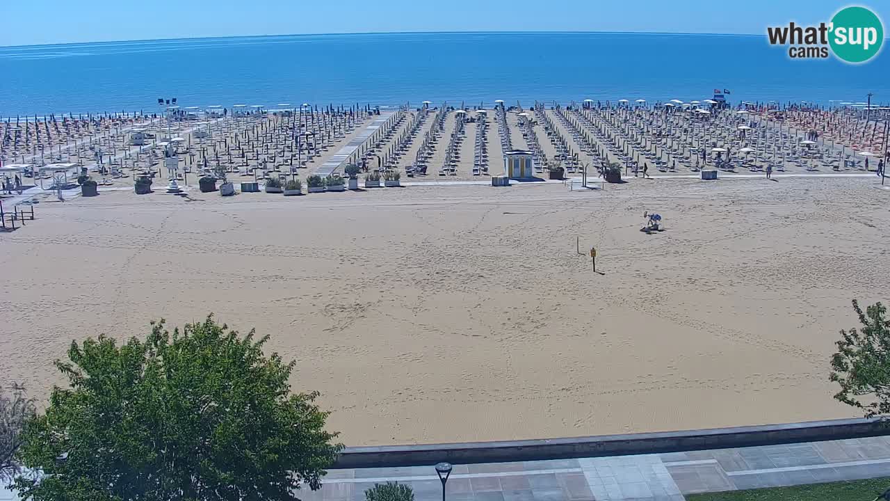 Web kamera Bibione plaža – pogled sa Ashanti ApartHotela
