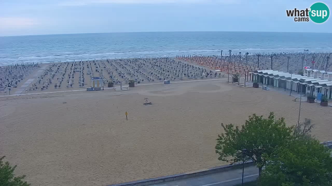 Web kamera Bibione plaža – pogled sa Ashanti ApartHotela
