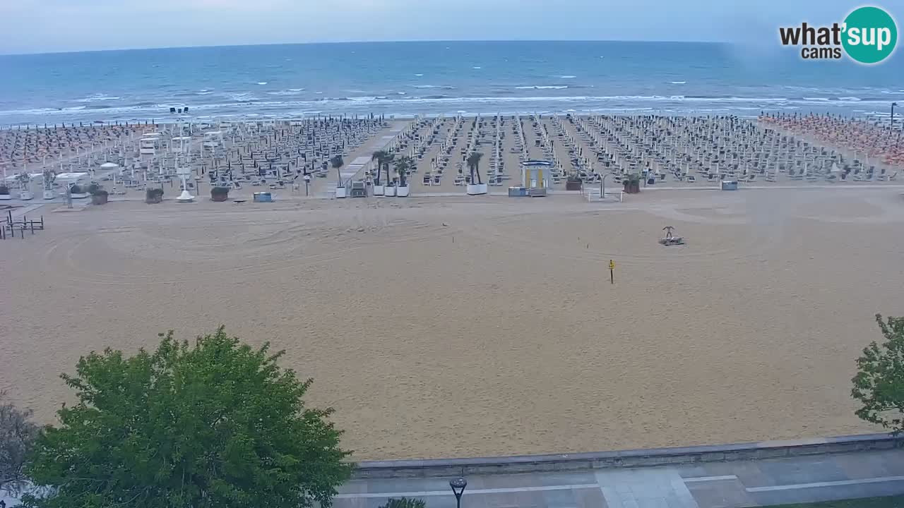 Webcam en vivo playa Bibione – vista desde Ashanti ApartHotel