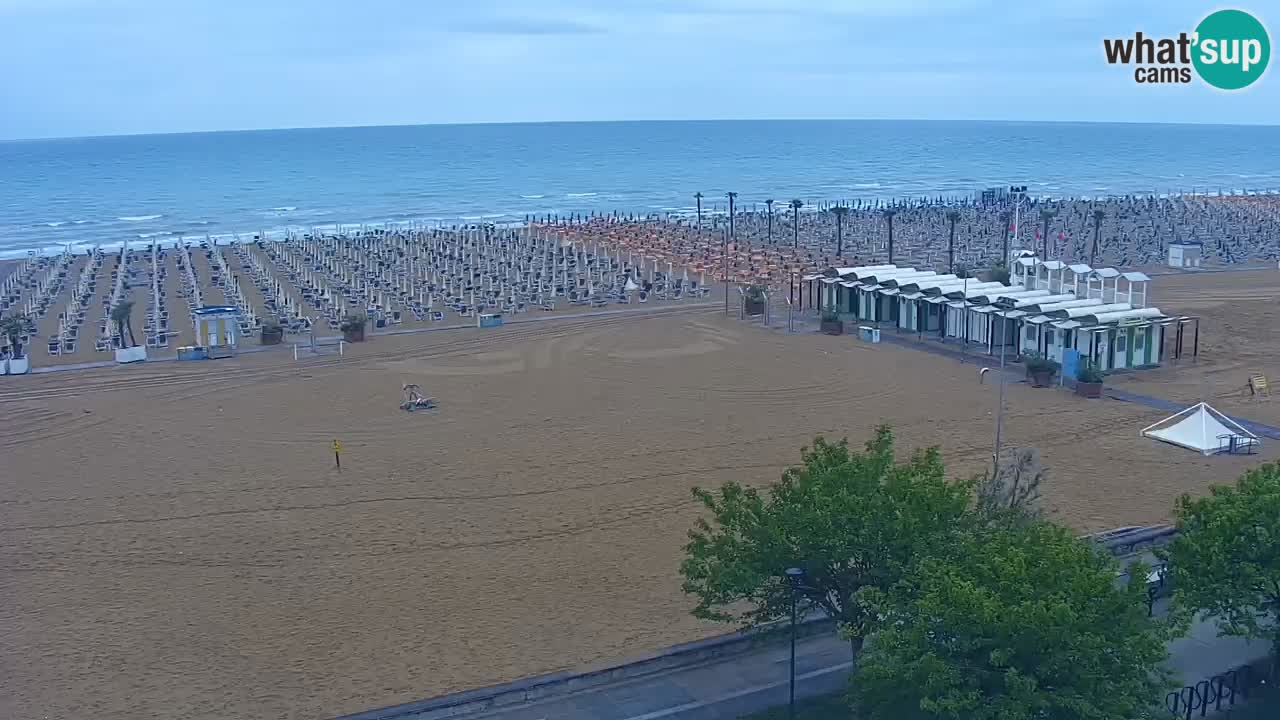 Webcam en vivo playa Bibione – vista desde Ashanti ApartHotel