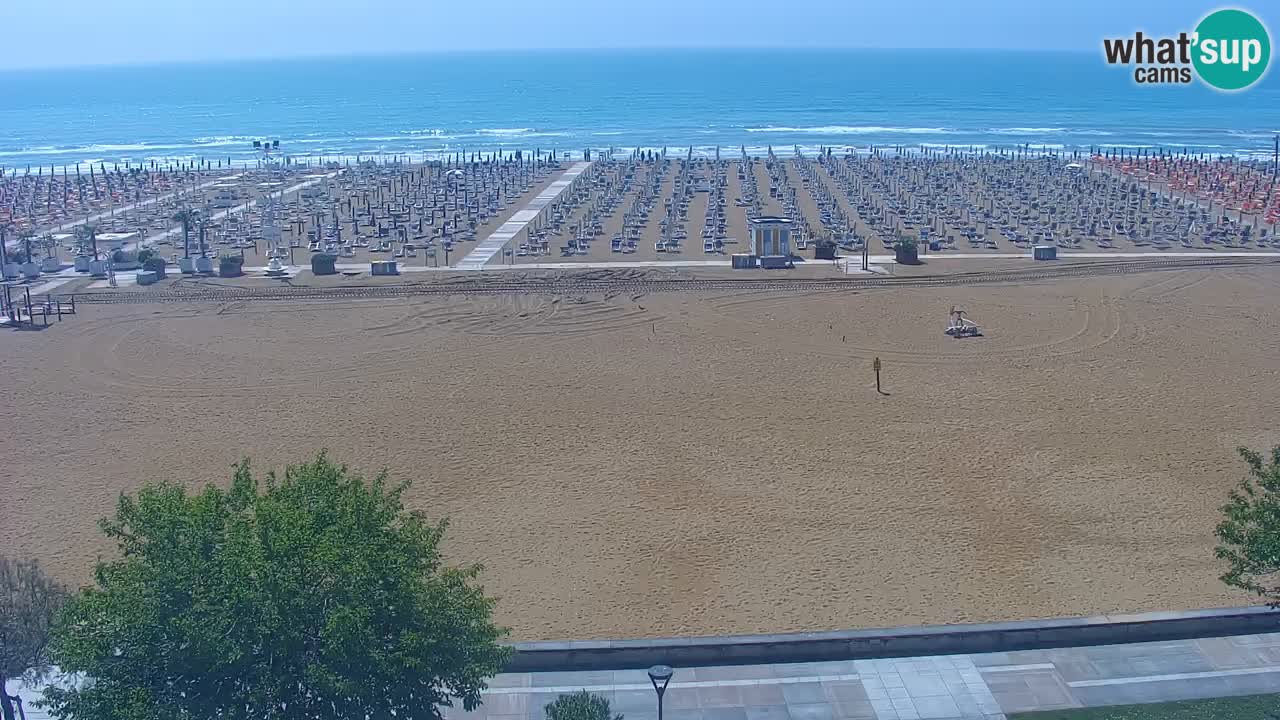 Webcam en vivo playa Bibione – vista desde Ashanti ApartHotel