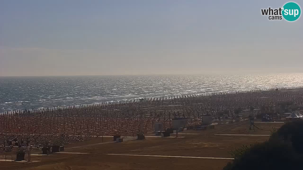 Webcam en vivo playa Bibione – vista desde Ashanti ApartHotel