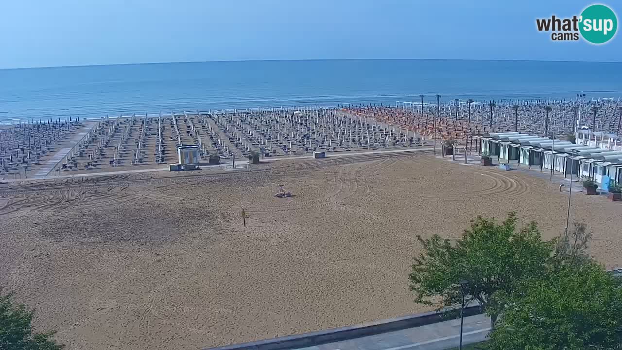 Webcam en vivo playa Bibione – vista desde Ashanti ApartHotel