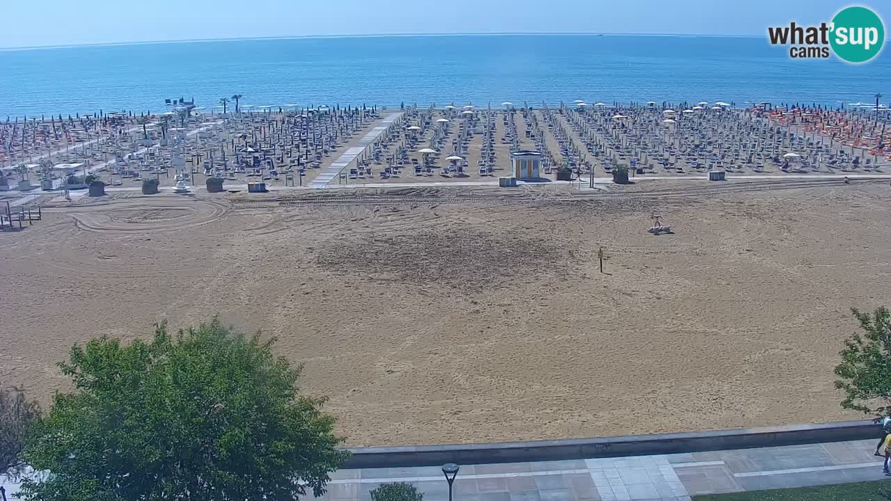 Web kamera Bibione plaža – pogled sa Ashanti ApartHotela