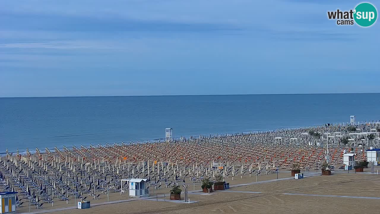 Webcam en vivo playa Bibione – vista desde Ashanti ApartHotel