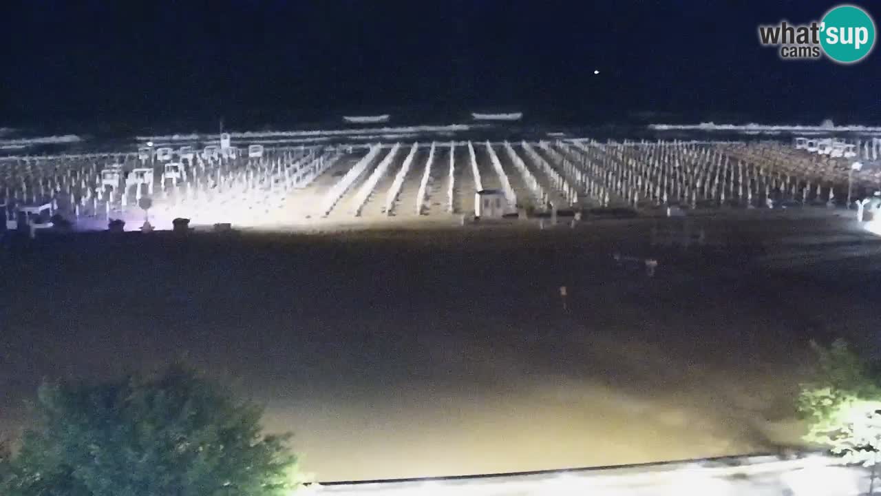 Webcam en vivo playa Bibione – vista desde Ashanti ApartHotel