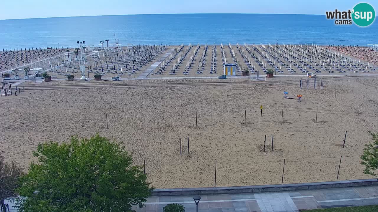Webcam en vivo playa Bibione – vista desde Ashanti ApartHotel