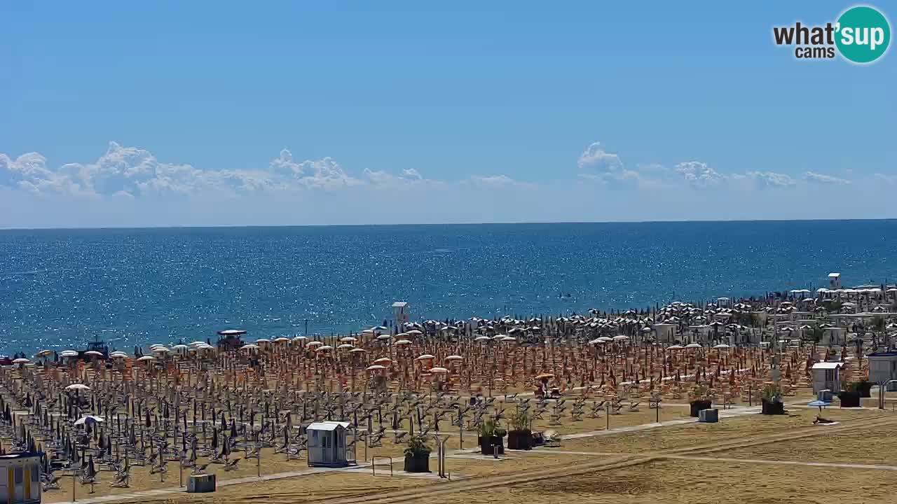 Live Webcam Bibione spiaggia – vista dall’Ashanti ApartHotel
