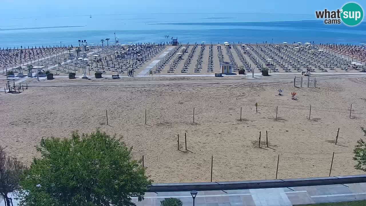Web kamera Bibione plaža – pogled sa Ashanti ApartHotela