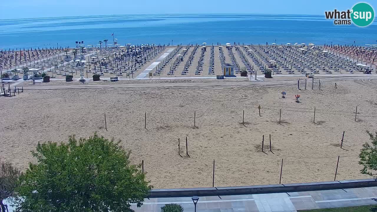 Web kamera Bibione plaža – pogled sa Ashanti ApartHotela